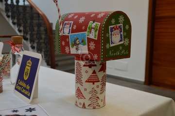 Presentación del proyecto 'Telde en Navidad' con presencia de Papá Noel y su esposa/TA.